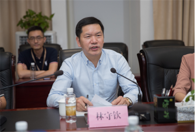 林守钦副厅长在座谈会上讲话